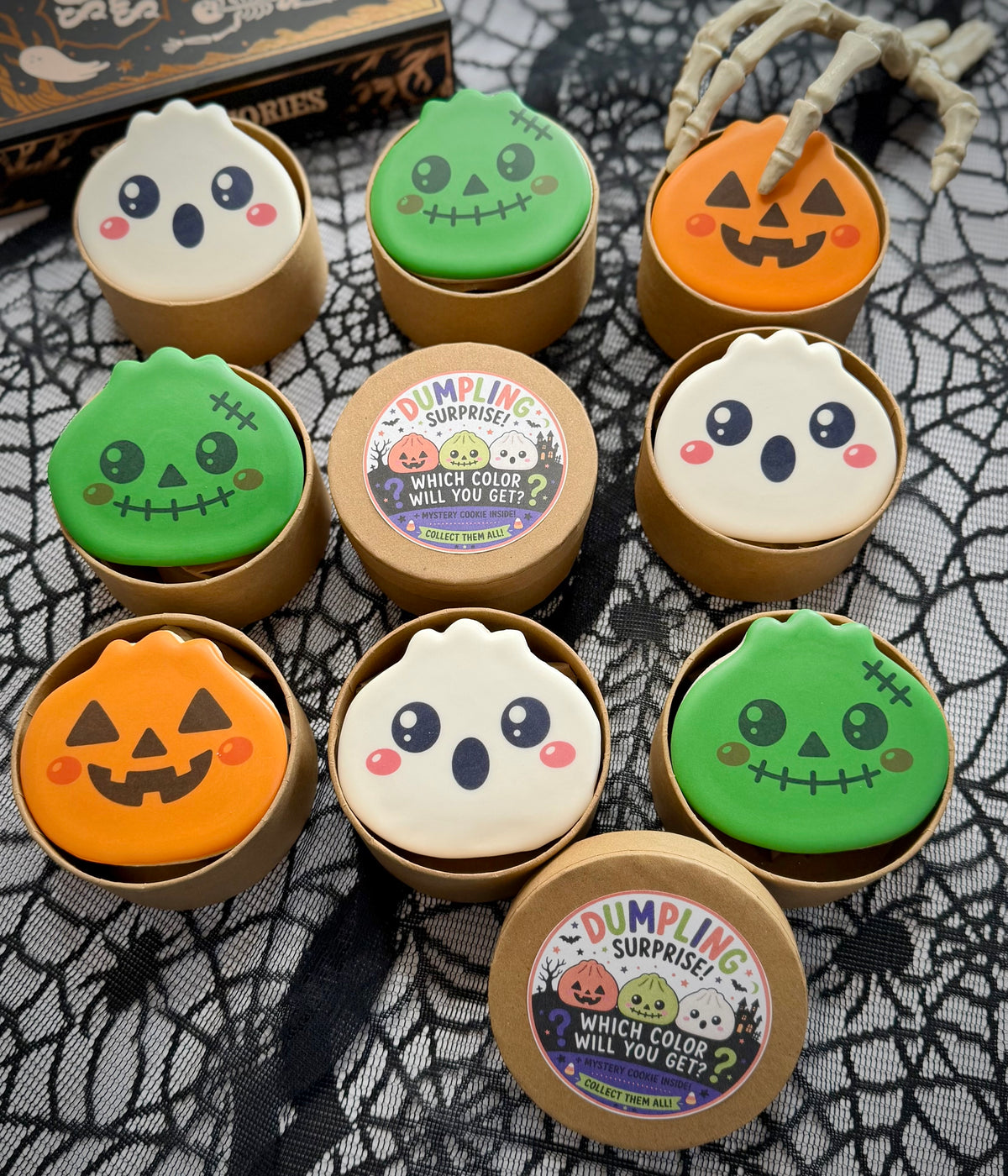 Halloween Mystery Dumpling Cookie