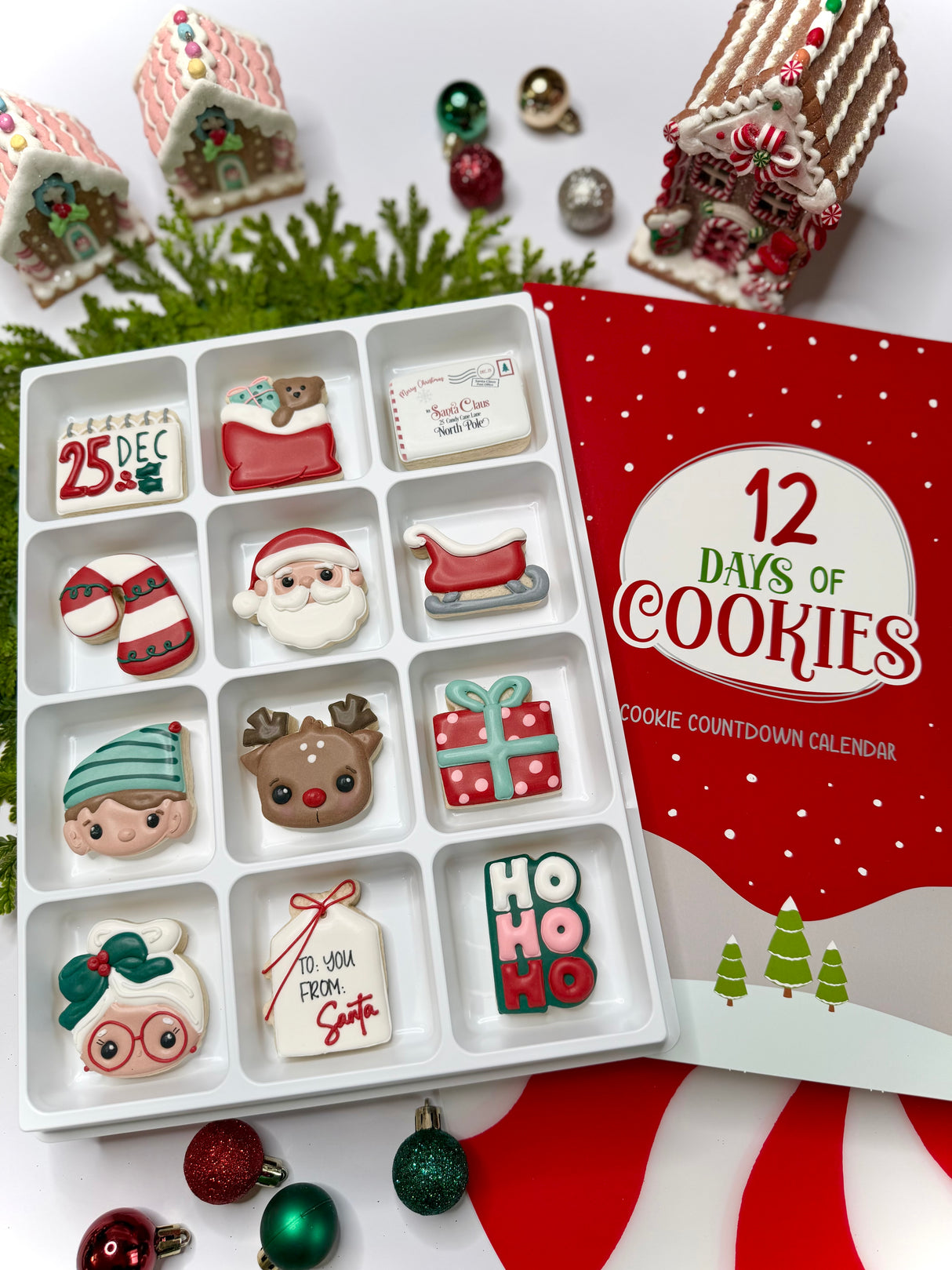 12 Day Cookie Countdown Calendar