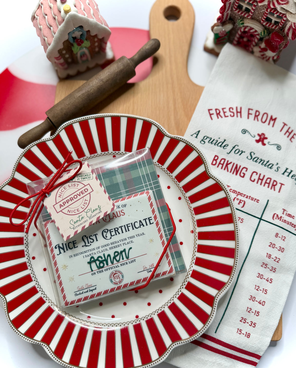 Santa's Nice List Certificate (personalized)