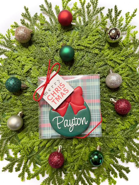 Personalized Ornament Cookie